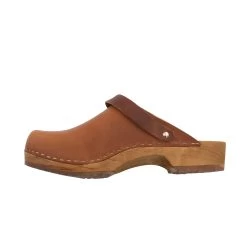 Kitty Clogs - Low Klassisk With Strap - Earth -Folk Shop AW23extraflats17thOctober 045