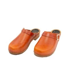 Kitty Clogs - Low Kassisk With Strap - Cumin