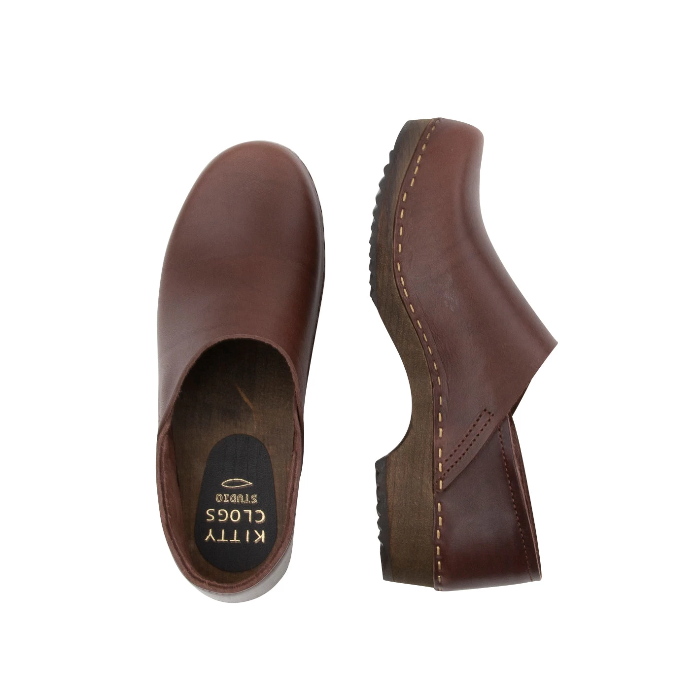 Kitty Clogs - Low Jord - Cacao - Tinted Brown Base 2 Kitty Clogs - Low Jord - Cacao - Tinted Brown Base - Image 2