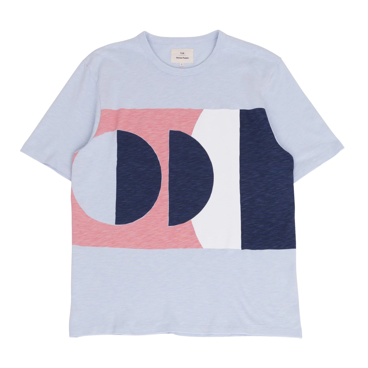 Flag Tee - Ice Blue Moon DP 1 Flag Tee - Ice Blue Moon DP