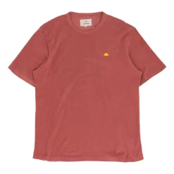 Relaxed Assembly Tee - Dark Coral Terry DP