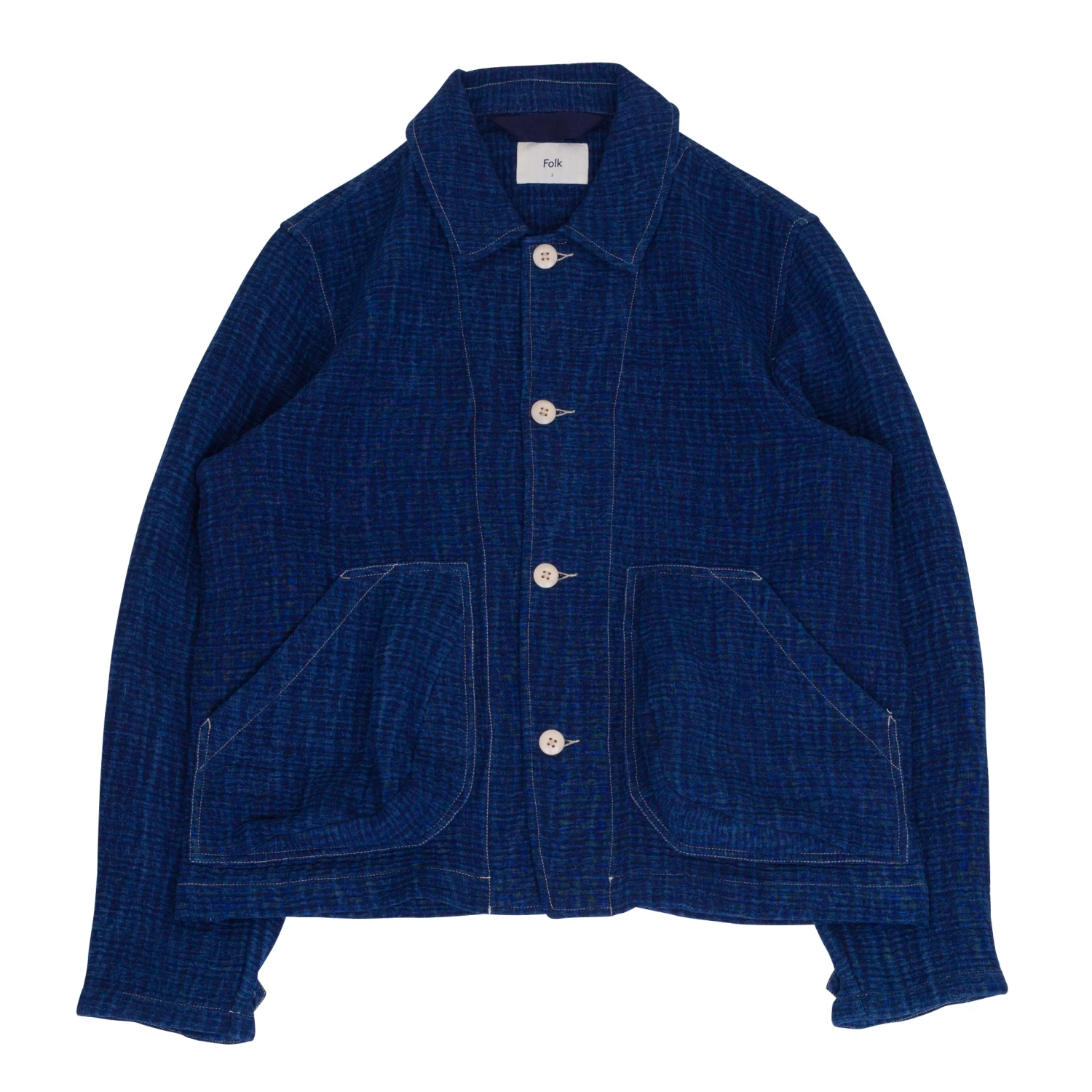 Prism Jacket - Indigo Waffle 1 Prism Jacket - Indigo Waffle