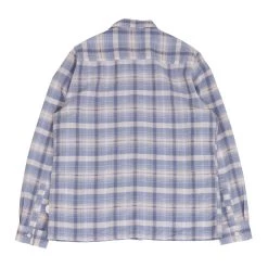 Patch Shirt - Soft Blue Open Check 19 Patch Shirt - Soft Blue Open Check -Folk Shop AW24pre 061