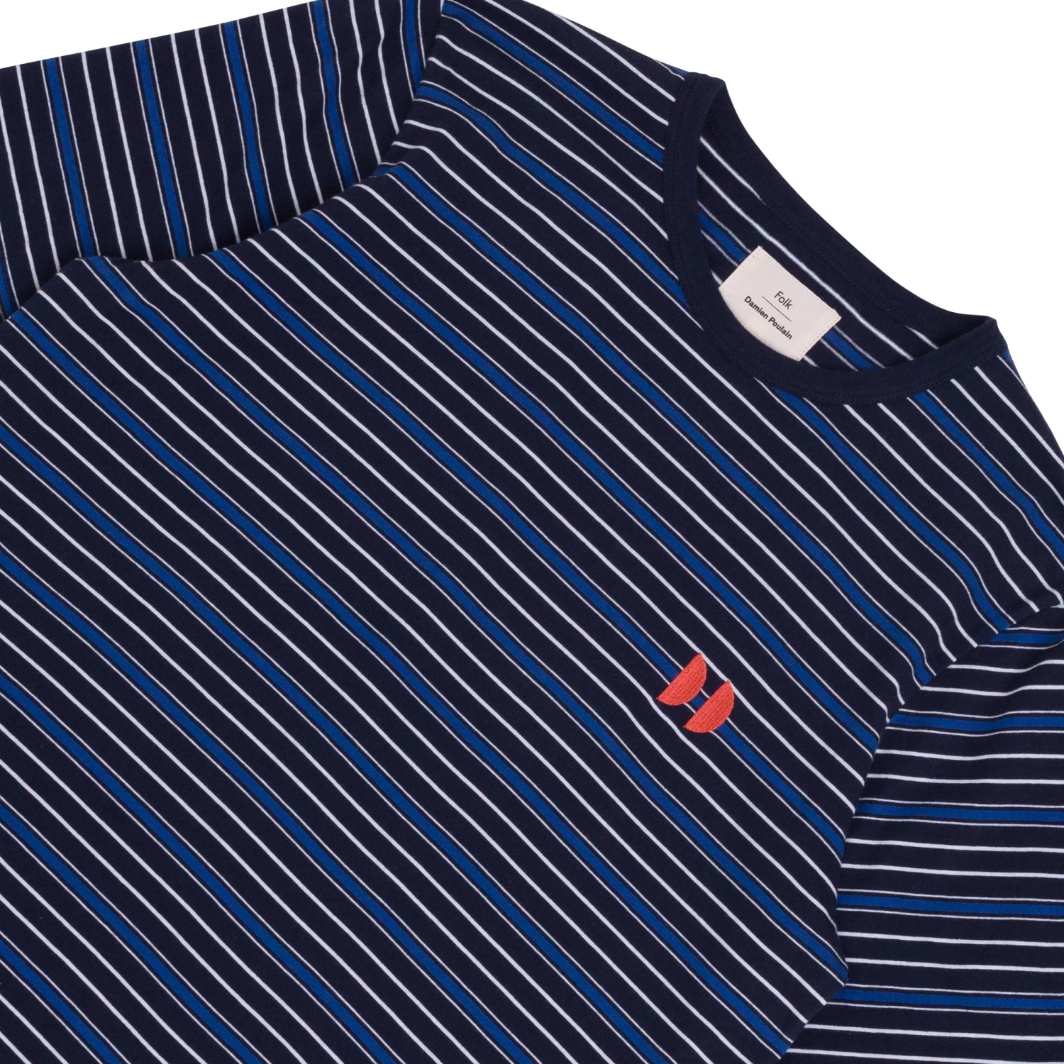 Multistripe Tee - Navy Moon DP 4 Multistripe Tee - Navy Moon DP - Image 4