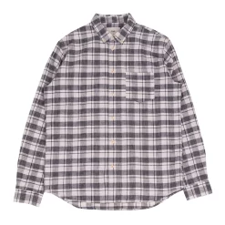 Relaxed Fit Shirt - Ecru Black Check