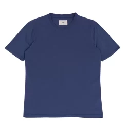 Folk Shop 3 Contrast Sleeve Tee - Soft Blue