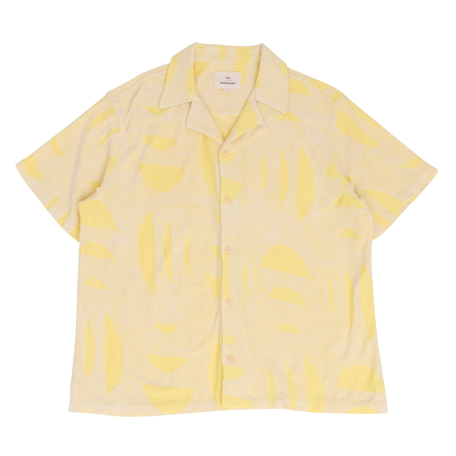 Relaxed Soft Collar Shirt - Yellow Sun DP 1 Relaxed Soft Collar Shirt - Yellow Sun DP