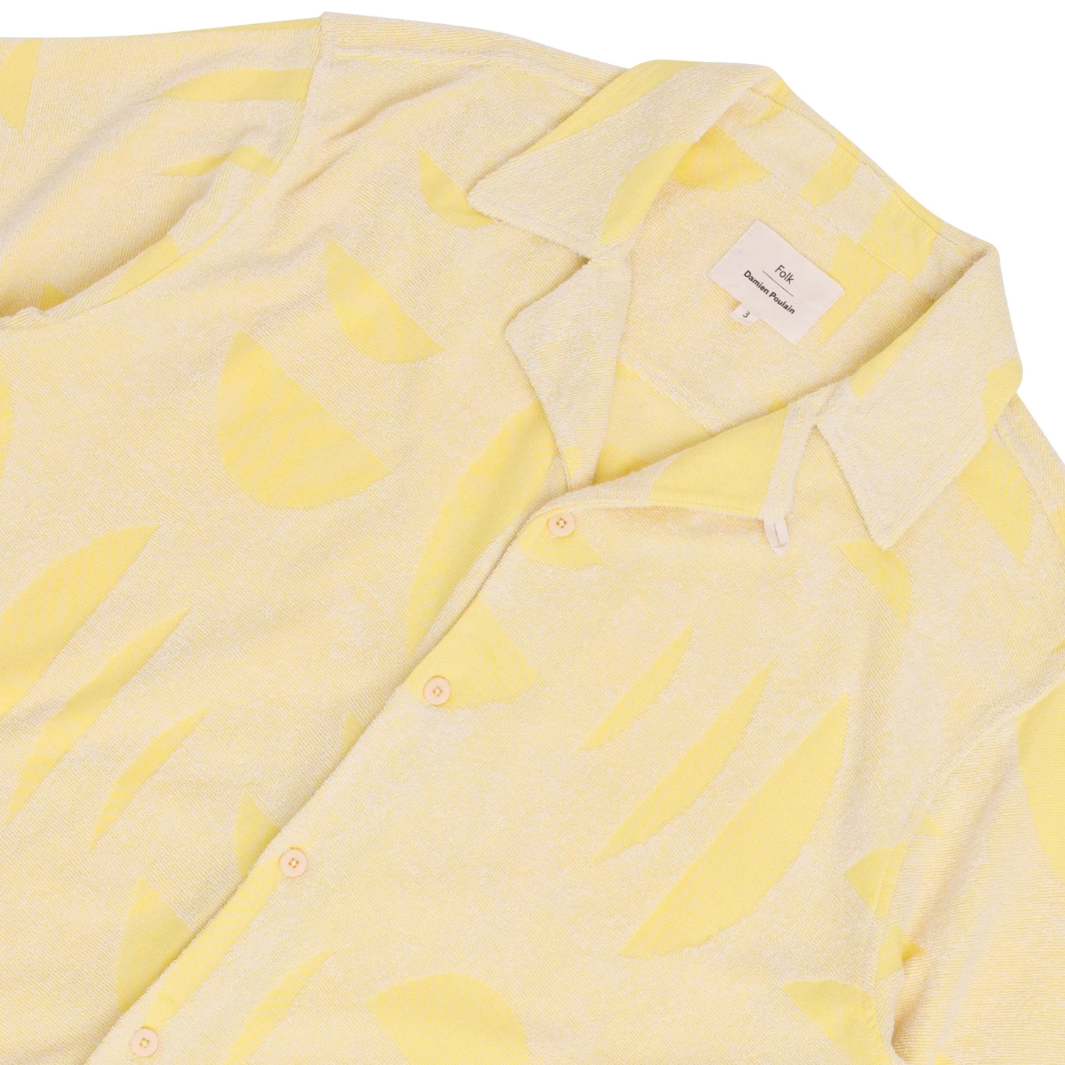Relaxed Soft Collar Shirt - Yellow Sun DP 6 Relaxed Soft Collar Shirt - Yellow Sun DP - Image 6