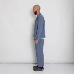 Wide Fit Blazer - Soft Blue -Folk Shop AW24preMarcelostyledshots 039