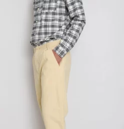 Assembly Pant - Wheat Linen 12 Assembly Pant - Wheat Linen -Folk Shop AW24preMarcelostyledshots 174