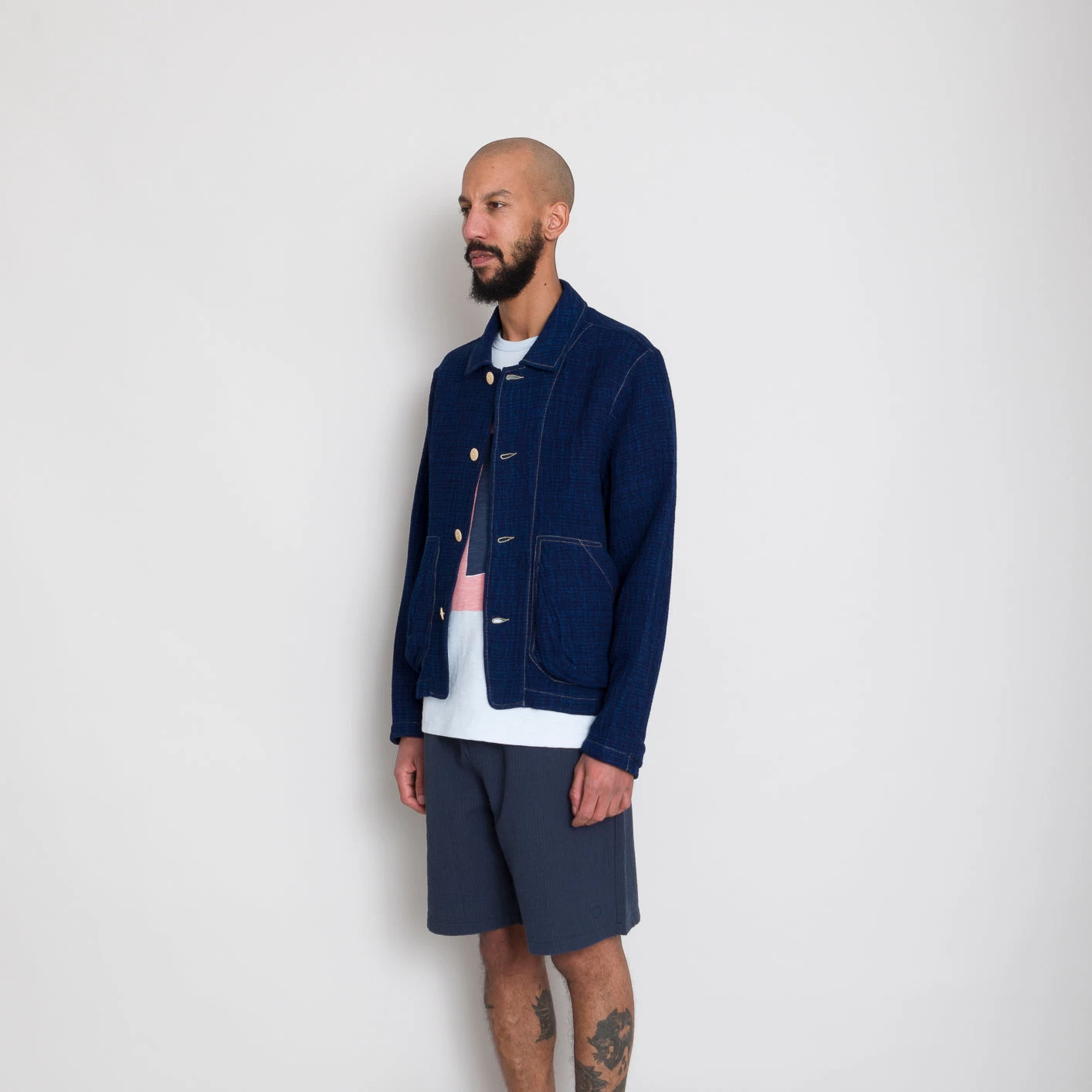 Prism Jacket - Indigo Waffle 3 Prism Jacket - Indigo Waffle - Image 3