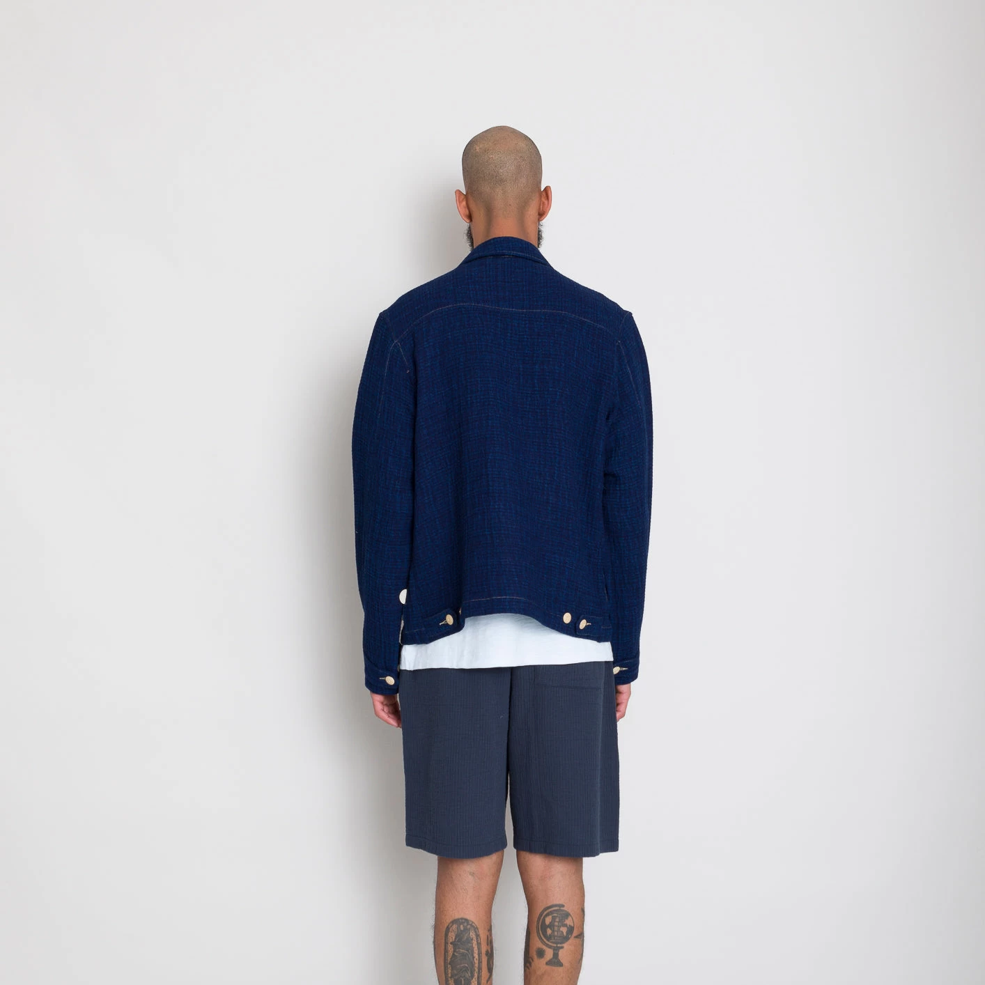 Prism Jacket - Indigo Waffle 6 Prism Jacket - Indigo Waffle - Image 6