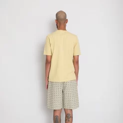 Contrast Sleeve Tee - Wheat -Folk Shop AW24preMarcelostyledshots 219