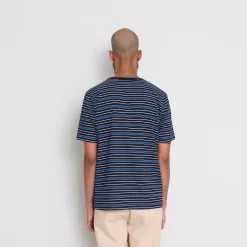 Multistripe Tee - Navy Moon DP 13 Multistripe Tee - Navy Moon DP -Folk Shop AW24preMarcelostyledshots 231