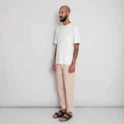 Relaxed Assembly Tee - Stone Terry DP 11 Relaxed Assembly Tee - Stone Terry DP -Folk Shop AW24preMarcelostyledshots 258