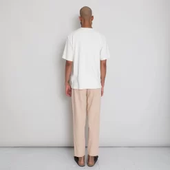 Relaxed Assembly Tee - Stone Terry DP 14 Relaxed Assembly Tee - Stone Terry DP -Folk Shop AW24preMarcelostyledshots 260