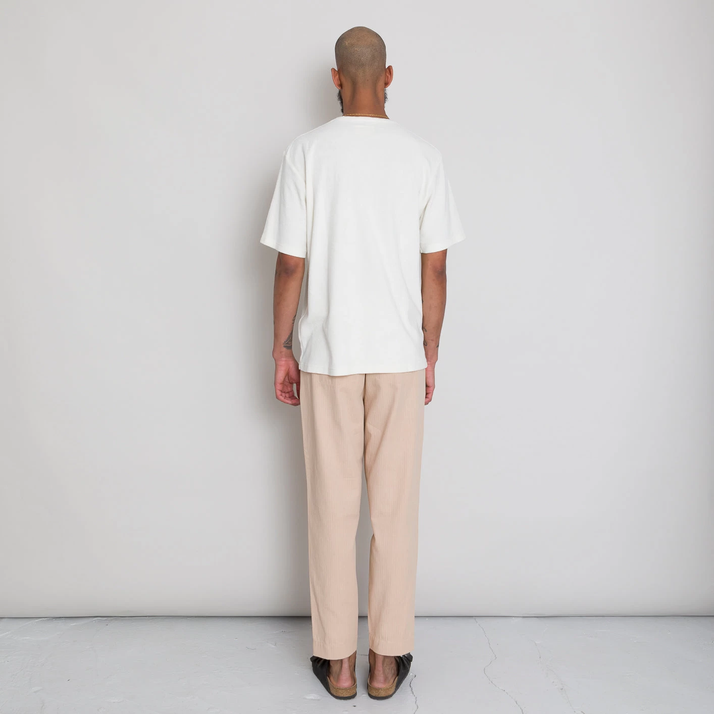 Relaxed Assembly Tee - Stone Terry DP 6 Relaxed Assembly Tee - Stone Terry DP - Image 6