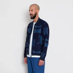 Cave Jacket - Indigo Moon DP -Folk Shop AW24preMarcelostyledshots 268