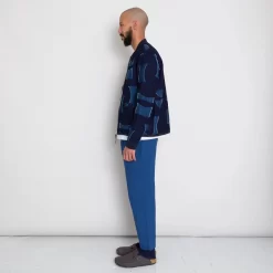 Drawcord Assembly Pant - Blue Crinkle -Folk Shop AW24preMarcelostyledshots 269 1126587a 144c 495f 8aba 01176bf8bf8d