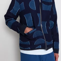 Cave Jacket - Indigo Moon DP -Folk Shop AW24preMarcelostyledshots 277