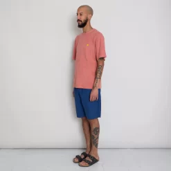 Assembly Short - Blue Crinkle -Folk Shop AW24preMarcelostyledshots 296