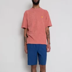 Assembly Short - Blue Crinkle -Folk Shop AW24preMarcelostyledshots 307