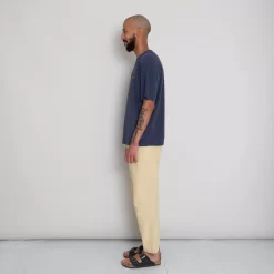 Relaxed Assembly Tee - Soft Navy Terry DP -Folk Shop AW24preMarcelostyledshots 348