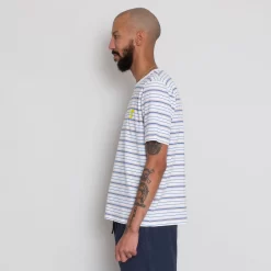 Multistripe Tee - Off White Sun DP -Folk Shop AW24preMarcelostyledshots 358