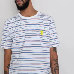 Multistripe Tee - Off White Sun DP -Folk Shop AW24preMarcelostyledshots 365