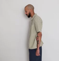 Gabe Shirt - Sage Tapestry -Folk Shop AW24preMarcelostyledshots 571