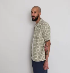 Gabe Shirt - Sage Tapestry -Folk Shop AW24preMarcelostyledshots 572