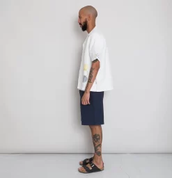 SS Soft Collar Shirt - Ecru Sun Embroidery DP -Folk Shop AW24preMarcelostyledshots 593