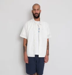 Gabe Shirt - Ecru -Folk Shop AW24preMarcelostyledshots 630
