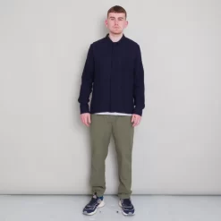 Patch Shirt - Navy Open Weave Check 8 Patch Shirt - Navy Open Weave Check -Folk Shop Archivess242 108 scaled