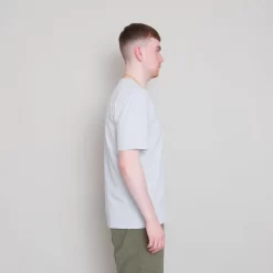 Contrast Sleeve Tee - Mist -Folk Shop Archivess242 114