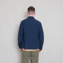 Assembly Jacket - Ash Navy Crinkle -Folk Shop Archivess242 131