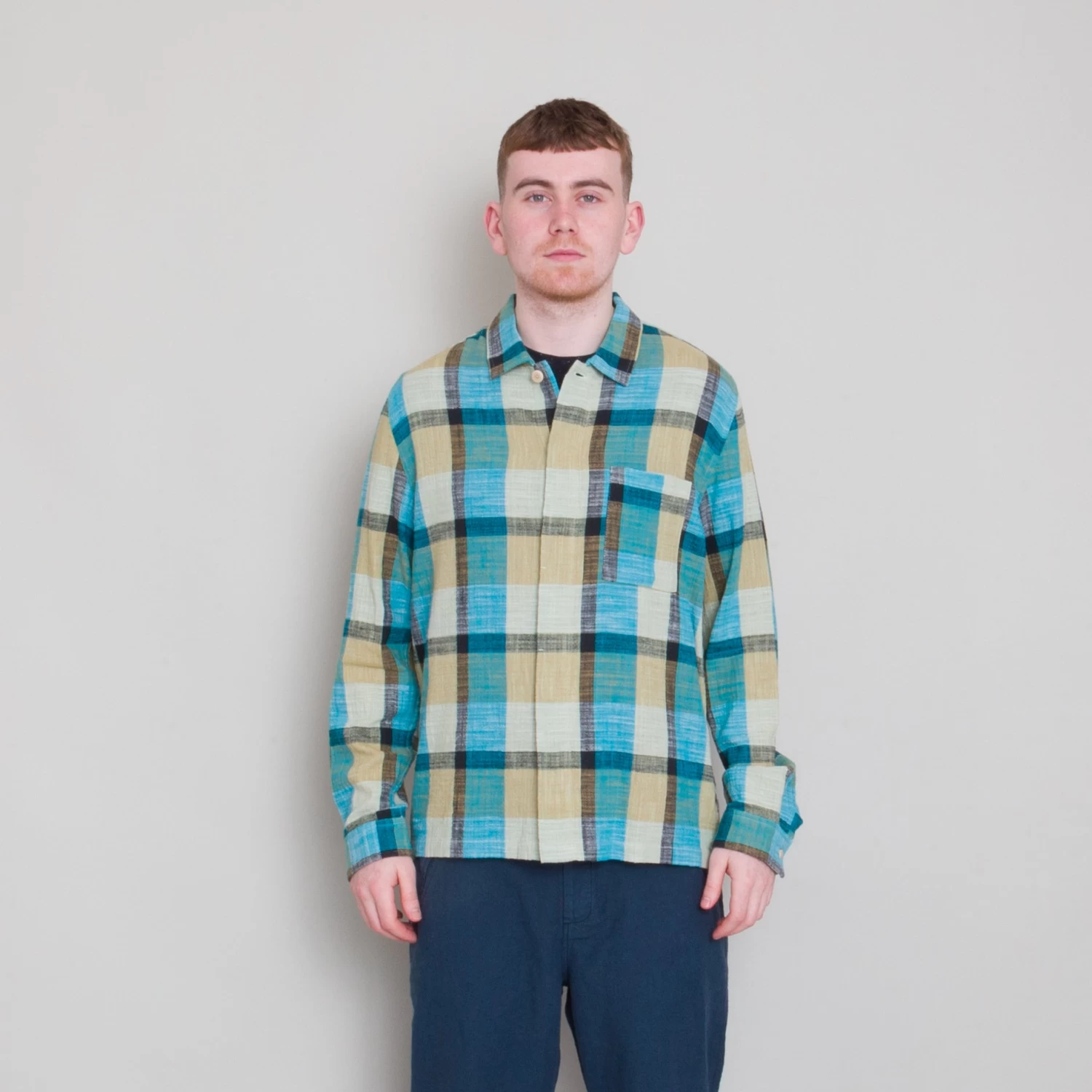 Patch Shirt - Multigingham Check 2 Patch Shirt - Multigingham Check - Image 2