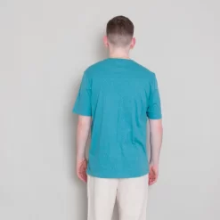 Pocket Nep Assemby Tee - Ocean Blue -Folk Shop Archivess242 281