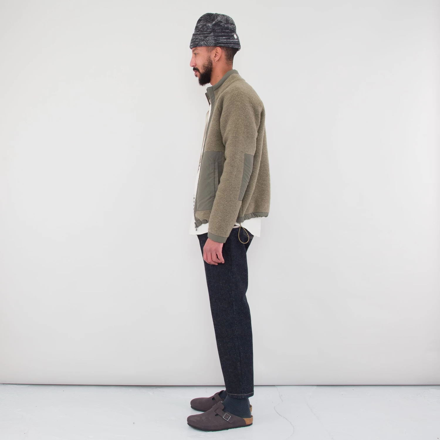 Signal Fleece - Olive Wool 6 Signal Fleece - Olive Wool - Image 6