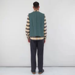 Assembly Pant - Navy Moleskin -Folk Shop FOLKMENSMODELAW23PART3 232