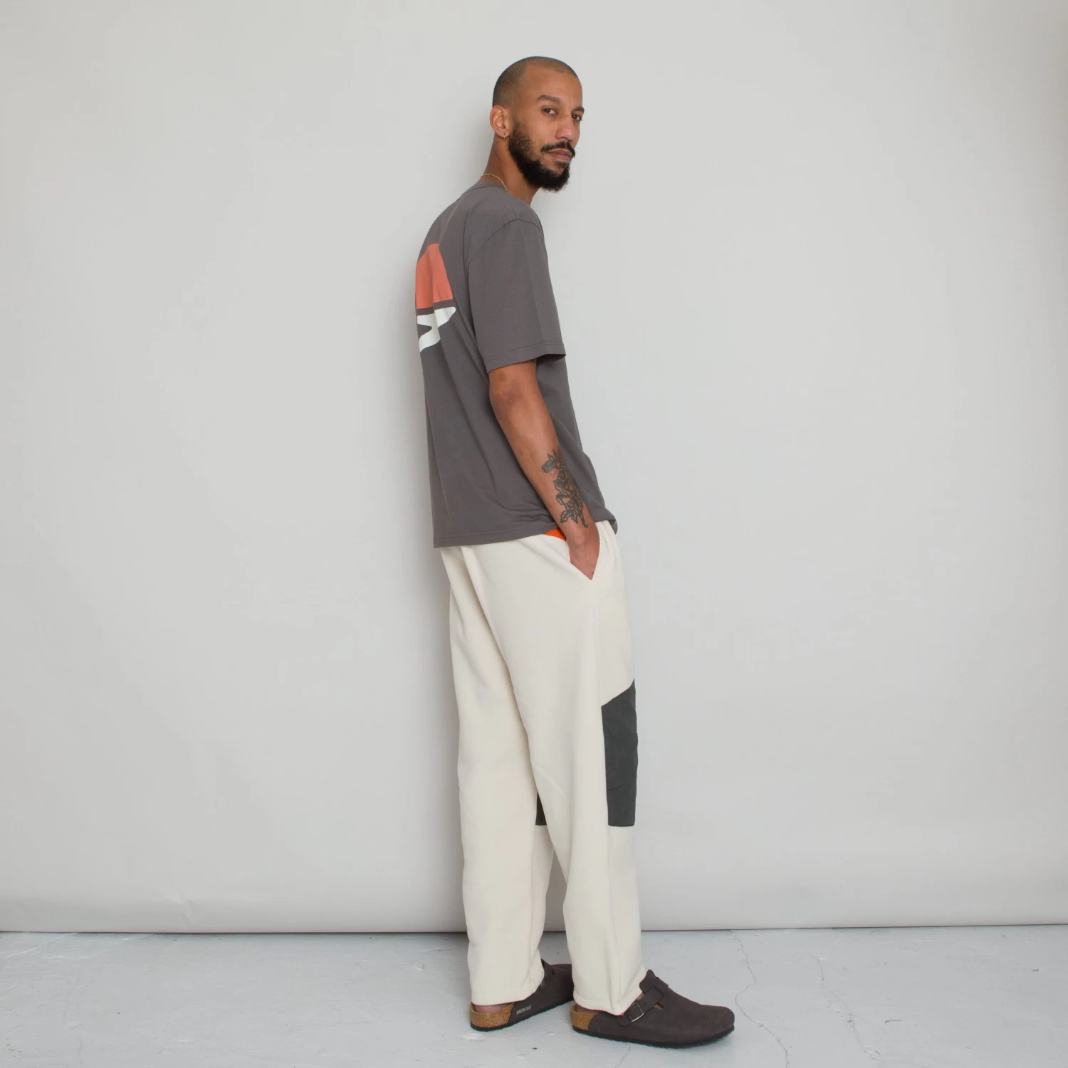 Folk X Speedo Fleece Pant - Light Sand 3 Folk X Speedo Fleece Pant - Light Sand - Image 3