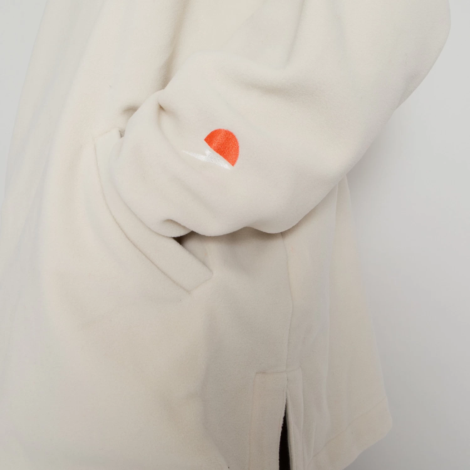 Folk X Speedo Polar Rivet Hoodie - Light Sand 3 Folk X Speedo Polar Rivet Hoodie - Light Sand - Image 3