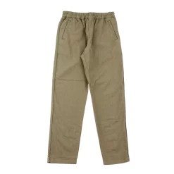 Cotton Linen Trouser Drawcord - Olive