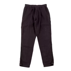Cotton Linen Trouser Drawcord - Soft Black