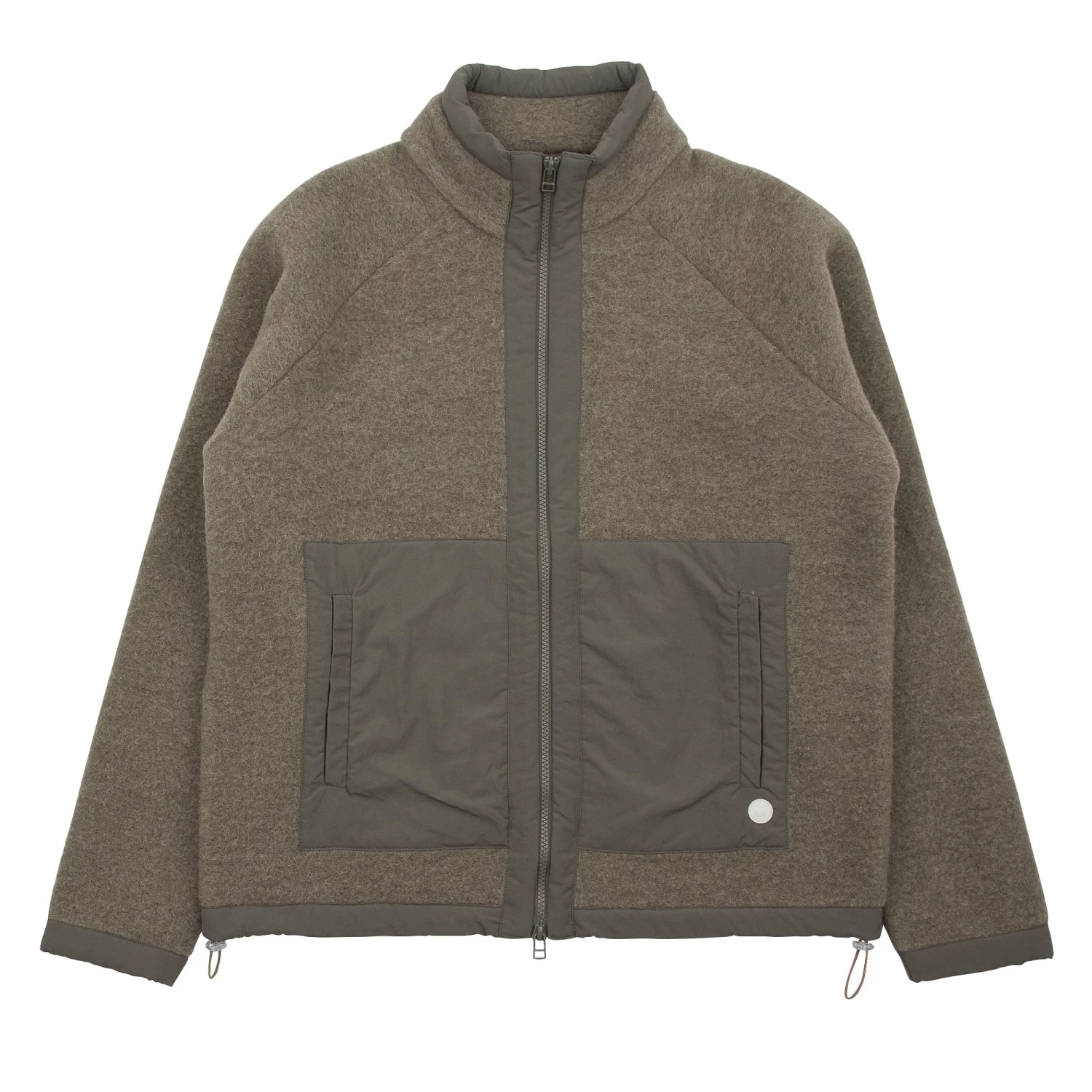 Signal Fleece - Olive Wool 1 Signal Fleece - Olive Wool