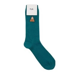 Waffle Socks - Alpine Green