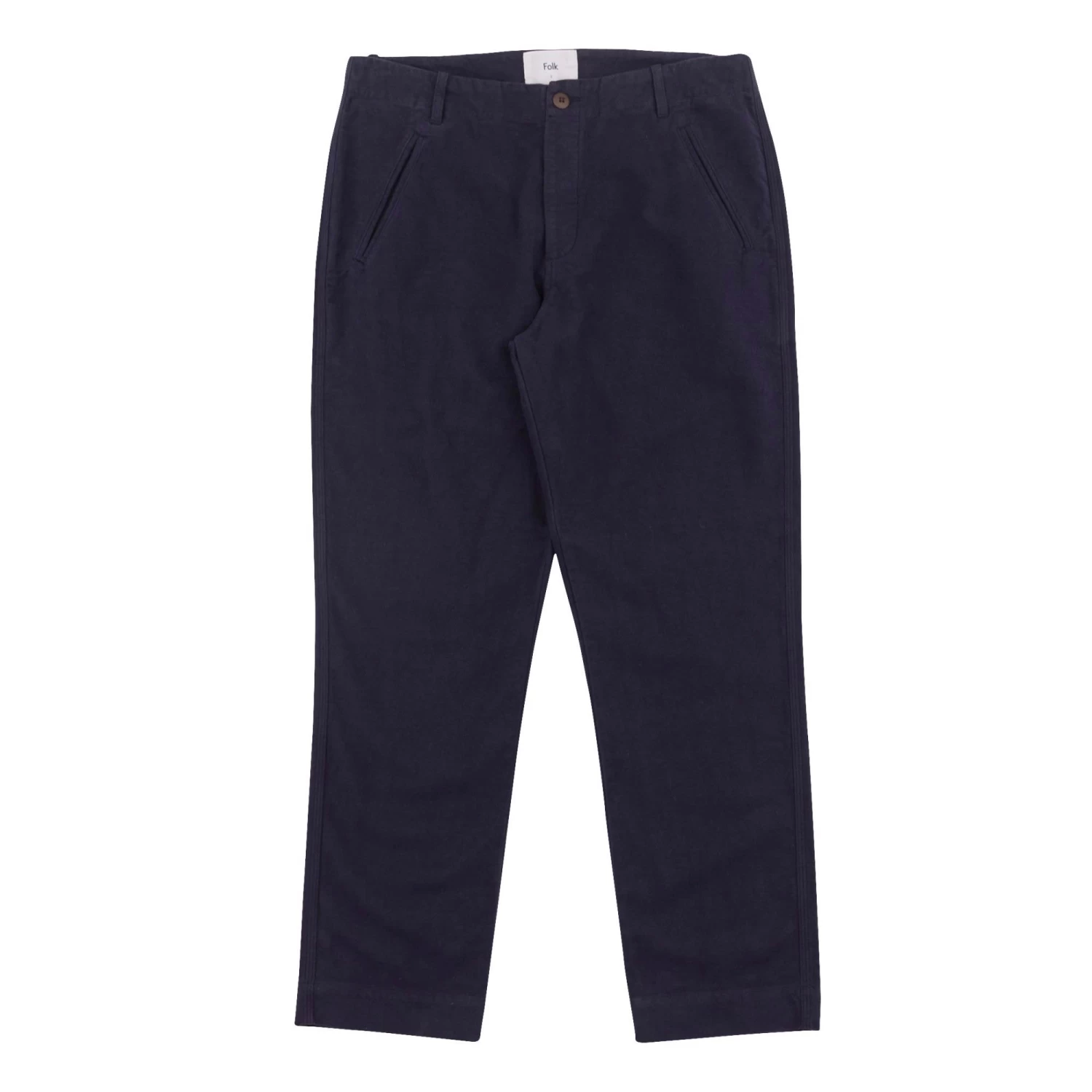 Lean Assembly Pant - Navy Moleskin 1 Lean Assembly Pant - Navy Moleskin
