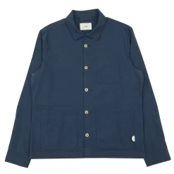 Assembly Jacket - Ash Navy Crinkle