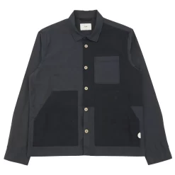 Assembly Work Jacket - Blacked Washed Poplin