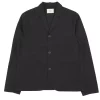 Wide Fit Blazer - Soft Black